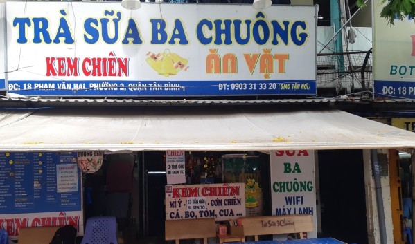 Quán Trà Sữa, Ăn Vặt Ba Chuông - Tân Bình, 18 Phạm Văn Hai, Phường 2, Quận Tân Bình, Thành phố Hồ Chí Minh